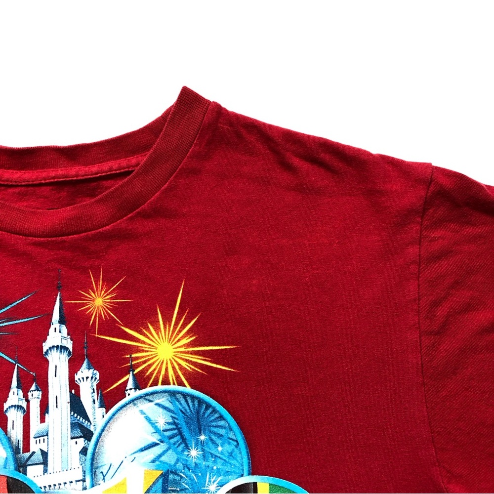 Disney 2012 Florida Short Sleeve Shirt Unisex Large Red - Picture 6 of 6